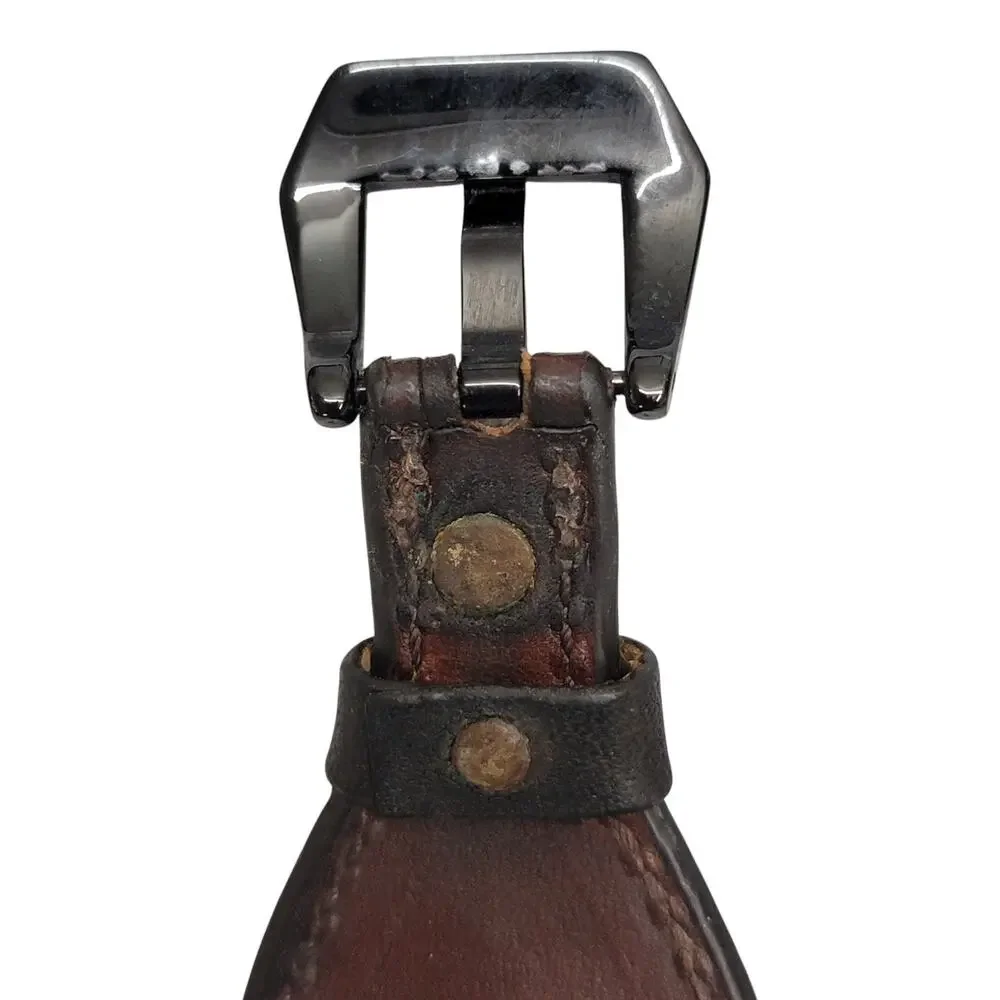 Hadlock Designs Leather Apple Watch Band 42 44 45 46 49mm Western Tooled Cuff